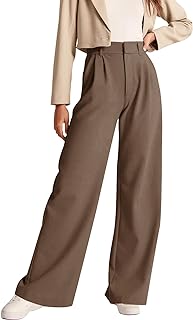 High Waisted Work Pants for Women Business Casual Outfits 2025 Office Dr...