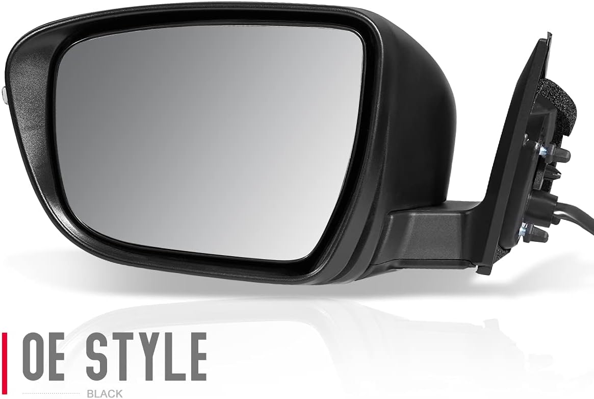 Auto Dynasty NI1320286 Factory Style Driver Left Side Mirror - Manual Folding | Power Adjust | Turn Signal - Compatible with Rogue 16, Paint to Match