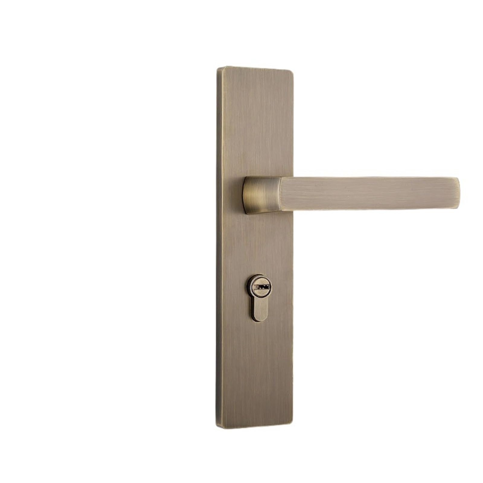 Poignée de porte serrure chambre à coucher pour préserver l'intimité du domicile cyan
