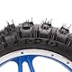 aqxreight Motorrad Vorderrad Montage Mini Dirt Bike Felge Reifen 2,5 ‑ 10 Starke Grip Verschleißfestigkeit Dirt Bike Motorrad Fahrrad