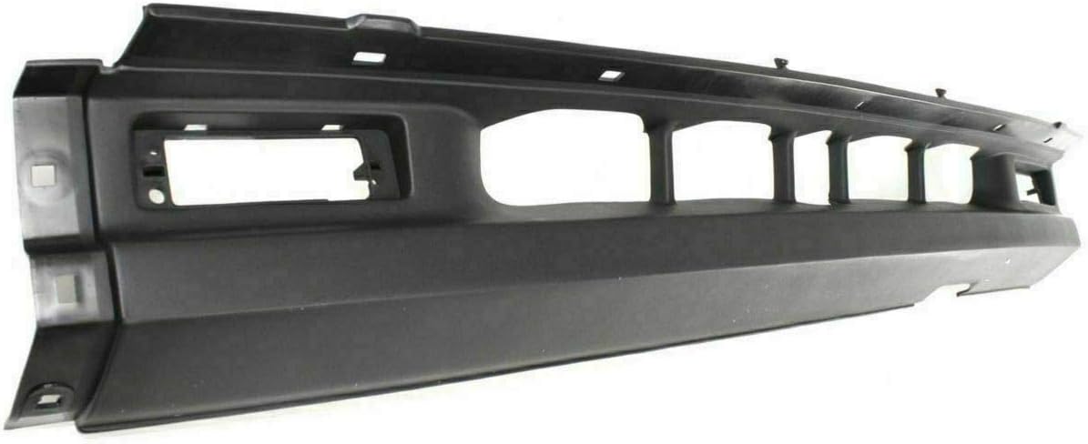 Front Bumper Chrome Steel + Lower Valance For 1990-1993 Mazda B2200 B2600 2WD Pickup OE Direct Replacement