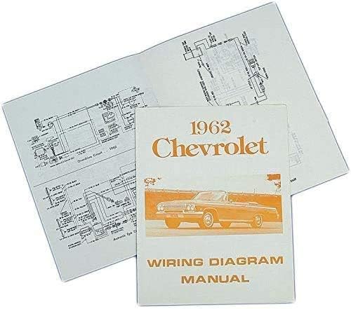 1962 CHEVY IMPALA BELAIR BISCAYNE WIRING DIAGRAM MANUAL