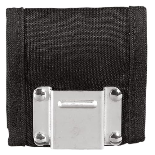 Klein Tools 5707 Tape Measure Holder Heavy Duty Nylon Tunnel Belt Fits 2.25-Inch 4.125 x 2.25 x 3.75-Inch