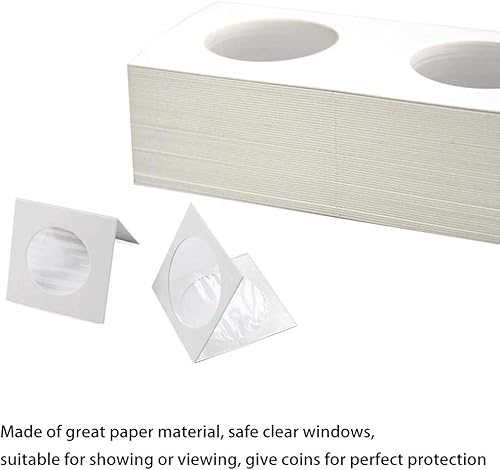 Miniatura 5 de 50 soportes de cartón de 1.083 in1.08 pulgadas para bolsillos de 2 x 2 pulgadas CS07275