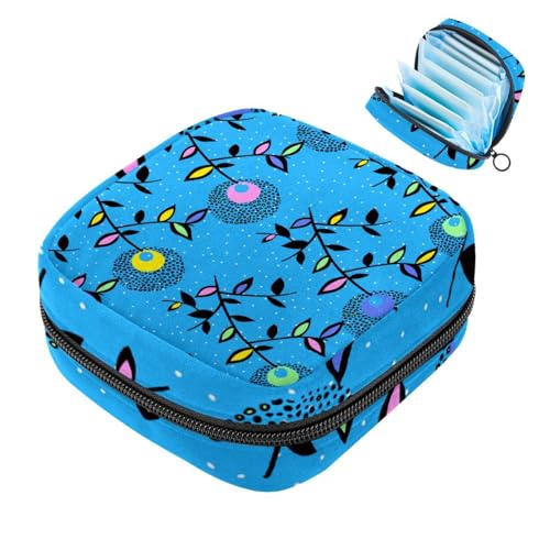 Dente di leone floreale luminoso al neon disegnato a mano