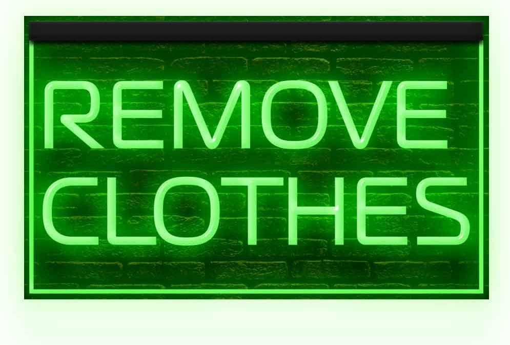 180086 Remove Clothes Laundry Room Rules Decor Display LED Light Neon Sign (16" X 12", Yellow)