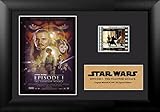 Star Wars Episode I The Phantom Menace Authentic 35mm Film Cells Special Edition Display