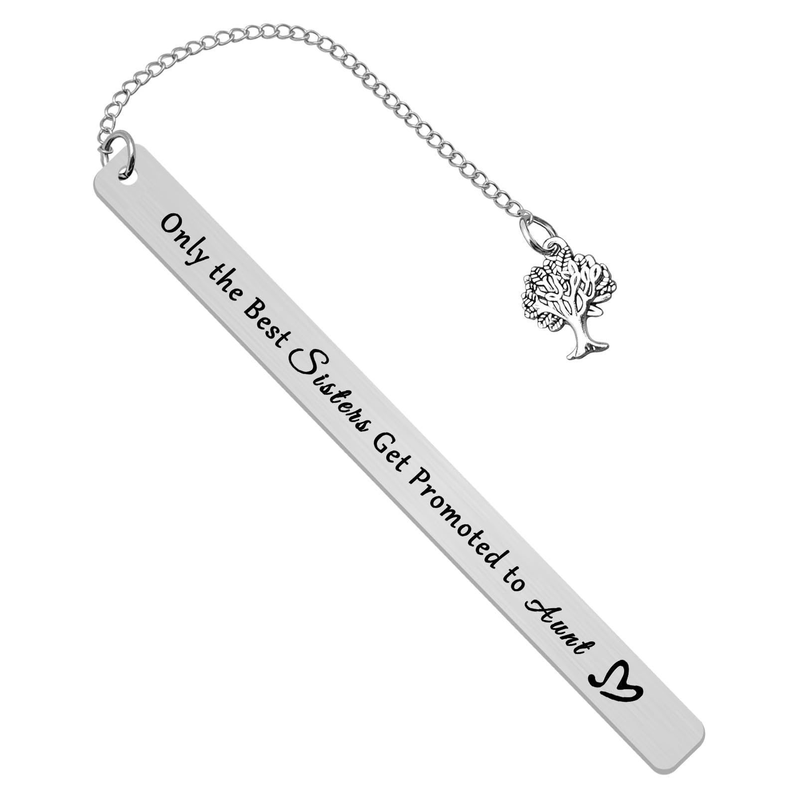 New Aunt Gifts for Sisters Friend Only The Best Sisters Get Promoted to Aunt Bookmark Aunt to Be Gifts First Time Auntie Gifts Pregnancy Announcement Gifts for Sister