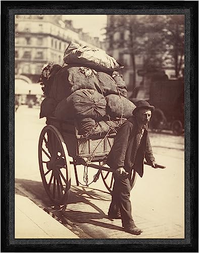  Biller Antik Chiffonier Ragpicker Carri Borse Città Trasporti Uomini Ruote Faks_S 072