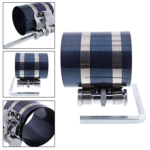 Mmondod Car Engine Piston Ring Installer Removal Kit - Piston Ring Compressor 2 1/8" To 7" & Adjustable Piston Installer Plier #TOP1