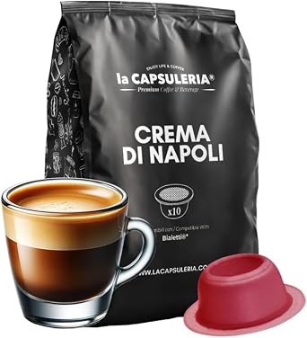 CREMA DI NAPOLI Coffee 80 Pods compatible with Bialetti