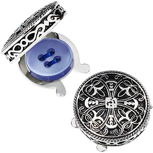 AMITER Button Covers for Men Vintage Cufflinks for Men’s Shirt–Best Cufflinks Gifts for Wedding Party Business2