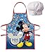 lau-fashion Disney fartuch kucharski dla dzieci dziewczynki chłopcy przedszkole szkoła zestaw kuchenny motyw 3