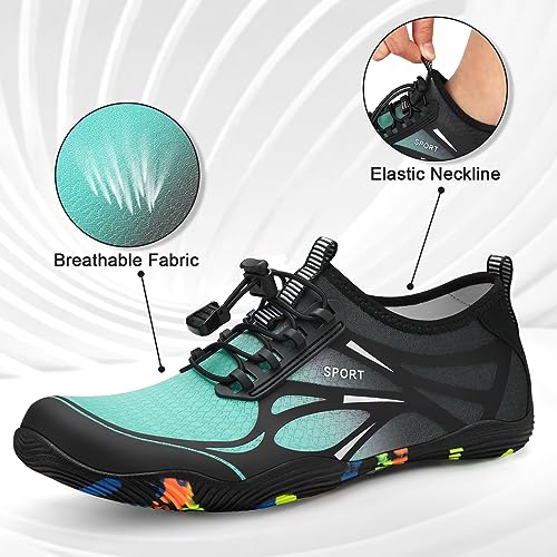 Image of ATHMILE Water Shoes for Men Women River Swim Beach Pool Adult Quick Dry
