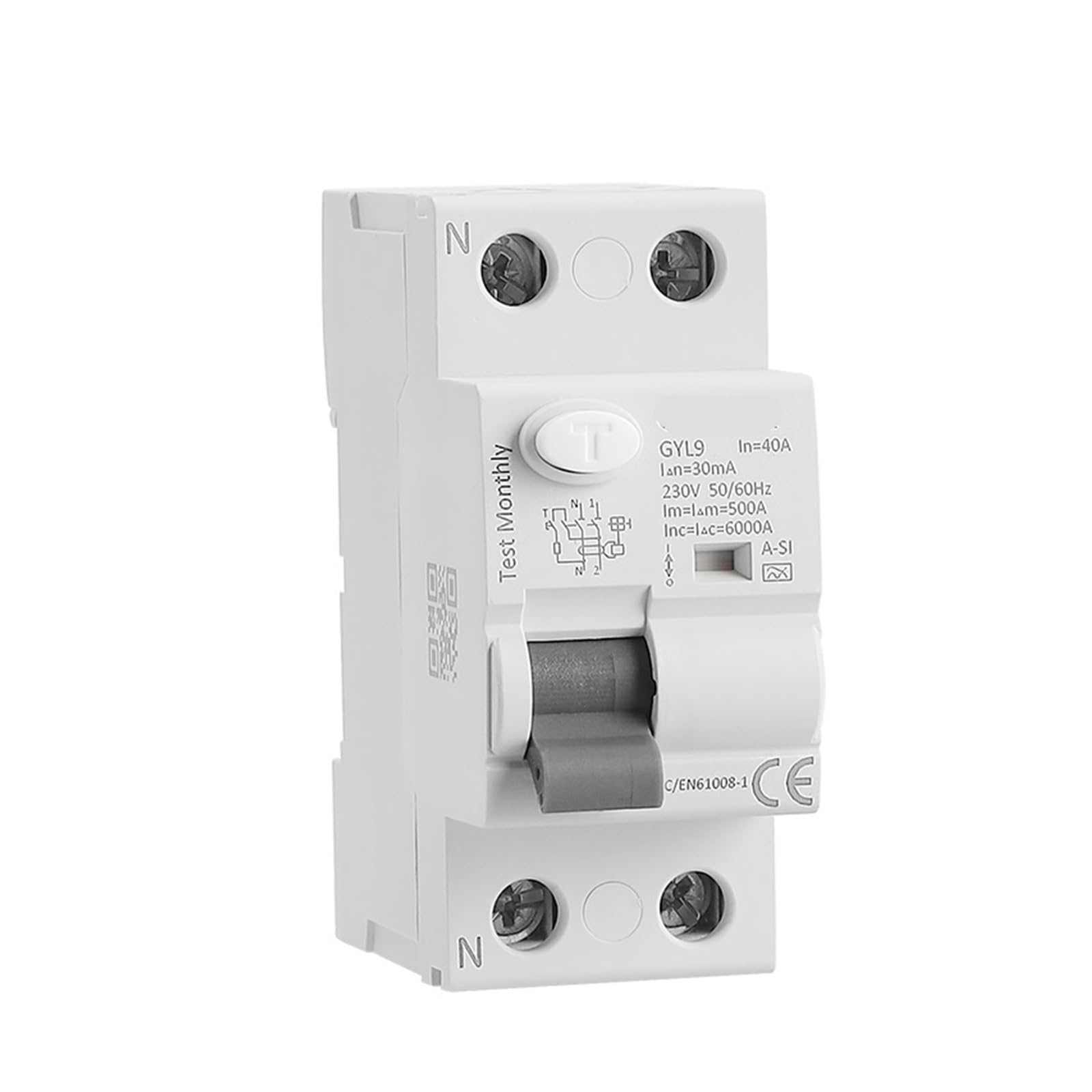 Disyuntor electromagnético tipo A-SI 2P para proteger el hogar digital 7