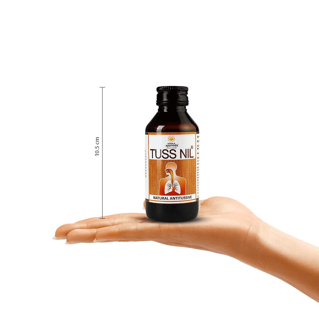 Kerala Ayurveda Tuss Nil Syrup 100 ml | Natural Antitussive| Syrup For Dry Cough| With Vasa, Kasamarda, Yashti, Bharngi, Sunthi, and Karpooravalli (Pack of 2) 4
