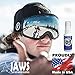 JAWS, Premium Anti-Fog Spray for Eye Glasses, Mirrors, Plastic Windows, Swim Goggles, Diving Masks - Quick and Long-Lasting Glass Anti Fog Quick Spit Spray, 1 oz. (pack of 2)