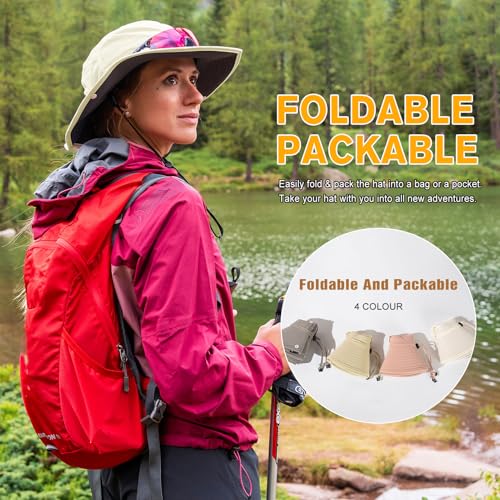 Sombrero de Sol para Mujer TOP-EX Wide Brim UV 50 miniatura 5