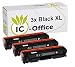 Produktbild 3 XL Toner BK Black kompatibel für HP 205A HP205A CF530A CF531A CF532A CF533A Color Laserjet Pro M154a M154nw MFP M180n MFP M180nw MFP M181fw - Schwarz je 1.100 Seiten, Color je 900 Seiten