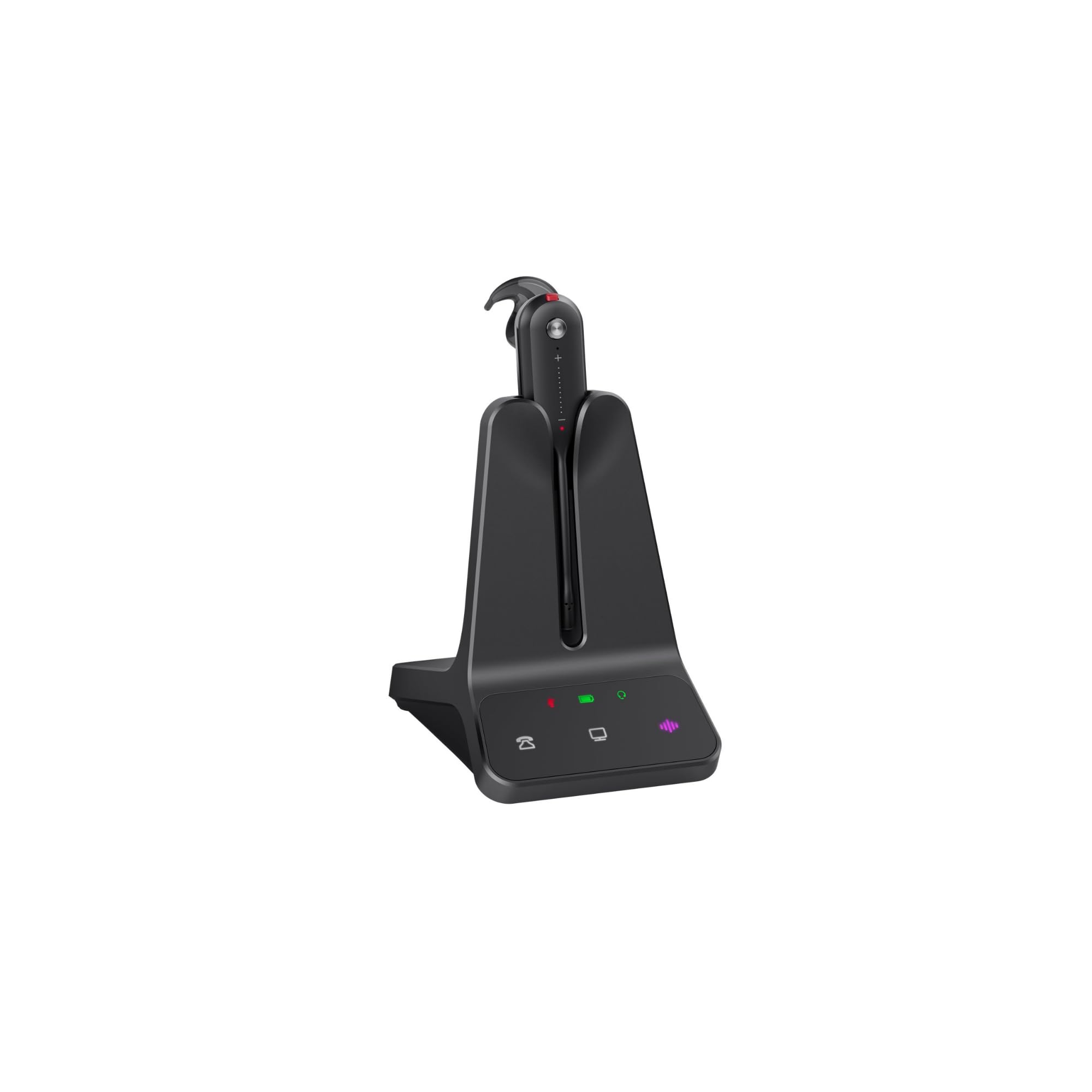 Yealink WH63 E2 UC Auricolare Wireless A clip Musica e Chiamate Nero