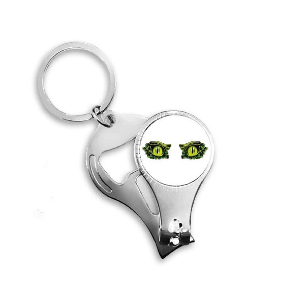 Décoration ongles pince anneau porte-clés décapsuleur monstre œil