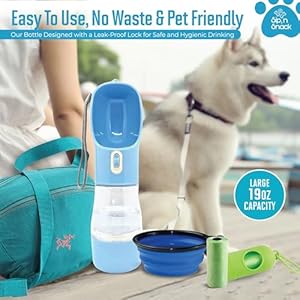   Portable-Dog-Travel-Water-Bottle-with-Water-Dispenser-Kit-Hydrate-Nourish-and-Tidy-Up-with-Ease-on-Your-Pets-Outdoor-Adventures-Travel-Water-Dispenser-Food-Container-and-Poop-Bag-All-in-One