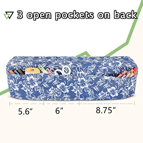 Luxja Dust Cover Compatible With Cricut Explore Air And Explore Air 2,Cover With Back Pockets, Flowers #TOP2