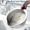 DOPMEP Rice Washer Strainer Bowl Stainless Steel Colander with Side Drainer #2
