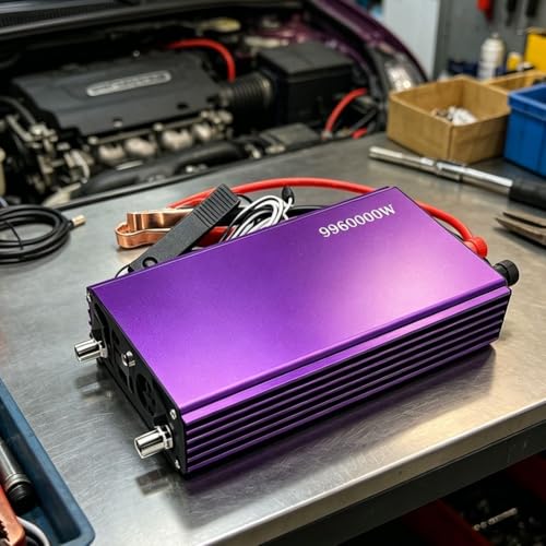 Convertisseur de batterie 12V vers CA double conversion contre la surchauffe en voyage - 3