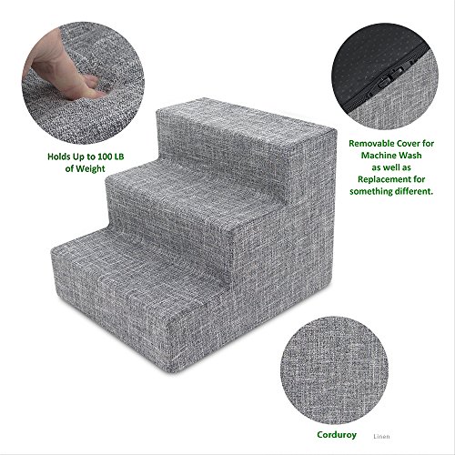 Image of Best Pet Supplies ST235C-S Foam Pet Stair