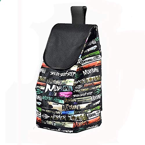 Bolsa de Repuesto para Carrito de Compras de Tela con Bolsas de Repuesto de Doble Cara para Carrito de Compras de 4 Colores (A)