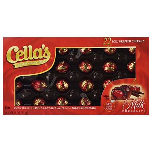 Cella's Milk Chocolate Covered Cherries 11oz.