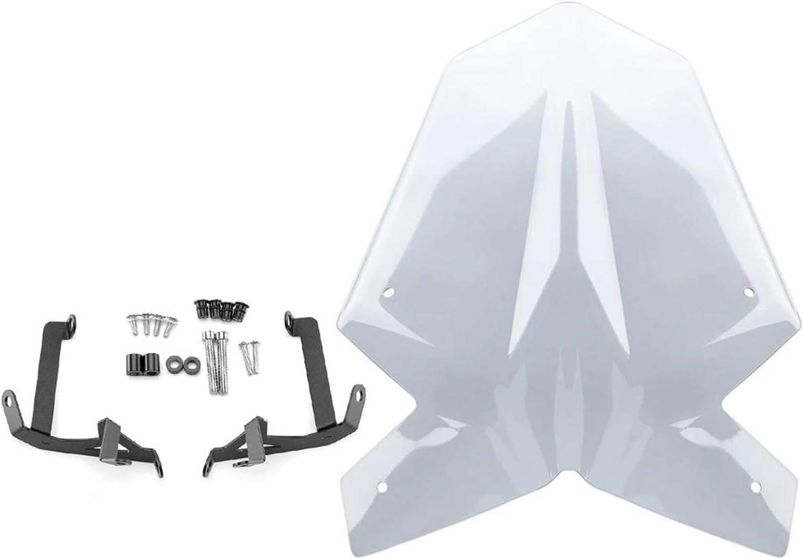 Motorcycle Accessories Windshield Kit Spoiler Protector Cover Extension For Duke 390 250 125 2017-2023(Style 1)
