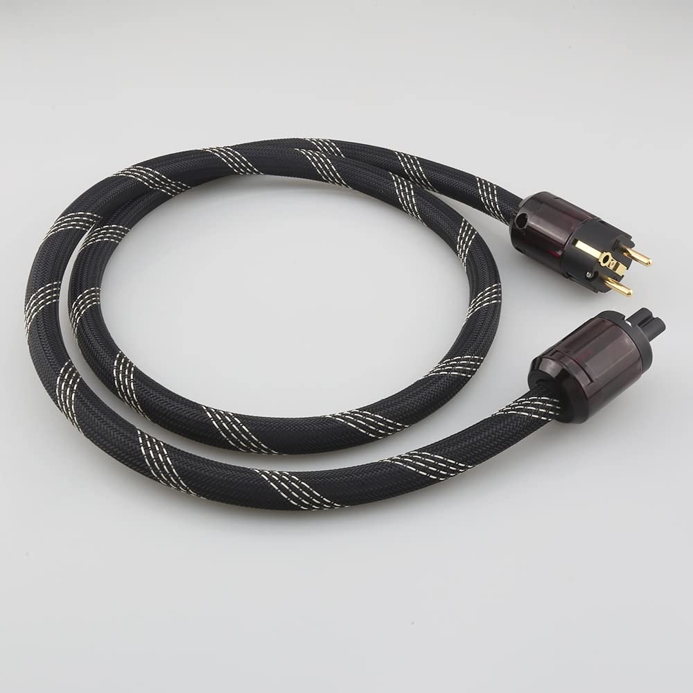 Hola- Extremo de Cobre Puro Nosotros Cable de alimentación del Cable de alimentación Cable de Cable de alimentación eus Enchufe con la Figura 8 IEC C7 IEC Cable de energía DE Alta Fidel
