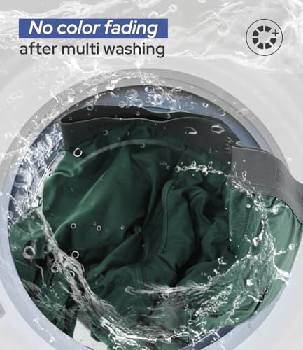 Image of BAMBOO COOL Men's Ultra Breathable Underwear,No Riding Up Boxer Briefs with ComfortFlexible Waistband,Multipack