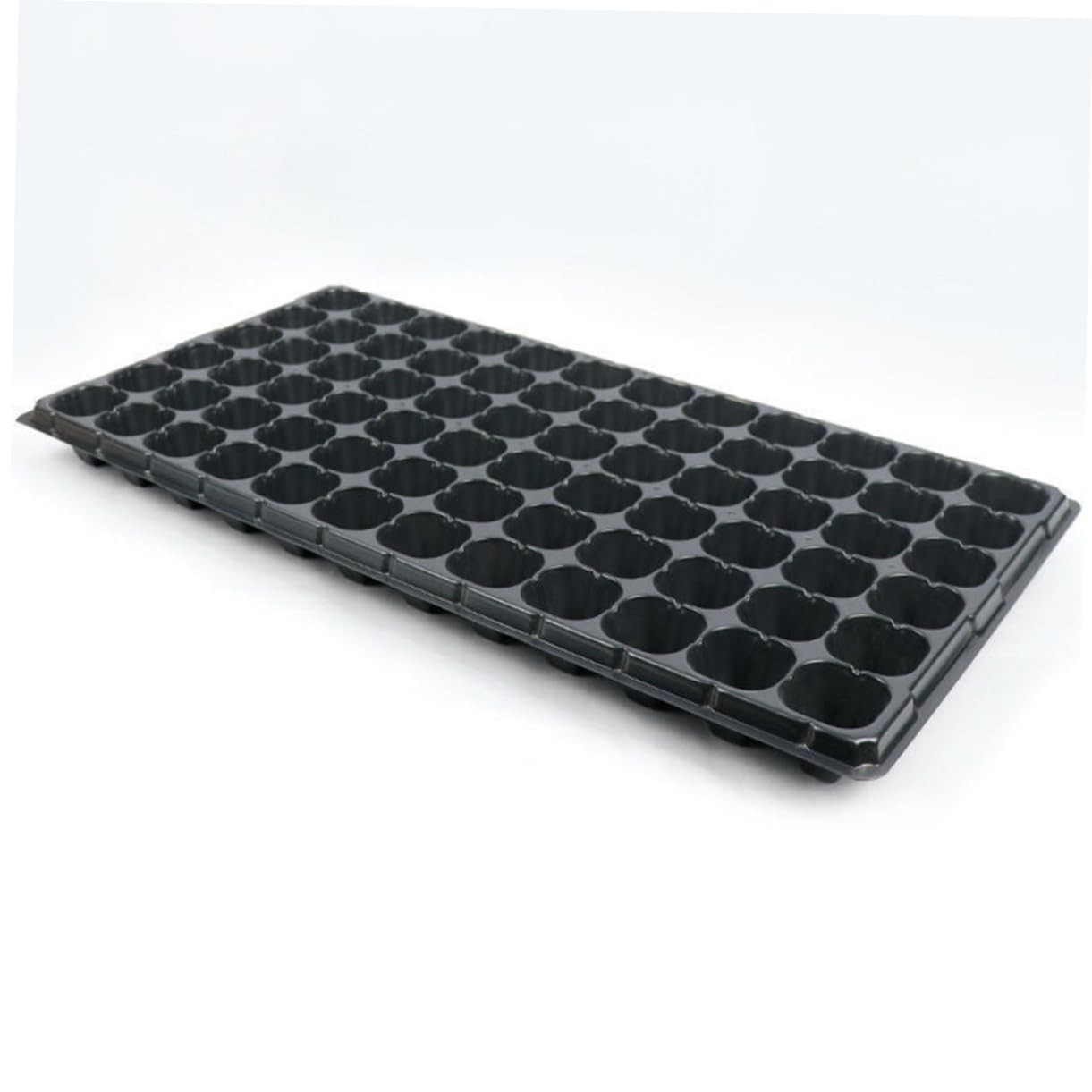 VICASKY 15 Piezas de con Agujeros de Drenaje Bandeja de Cultivo para Plantas de jardín y habitación Infantil para una germinación Saludable y Alta tasa de brotación