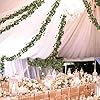 HO2NLE 12 Pack 84Ft Artificial Vines Hanging Greenery Garland Leaves Wall Room Ceiling Decor Fake Vines for Home Kitchen Bedroom Garden Wedding Jungle Party Enchanted Forest Decorations #3