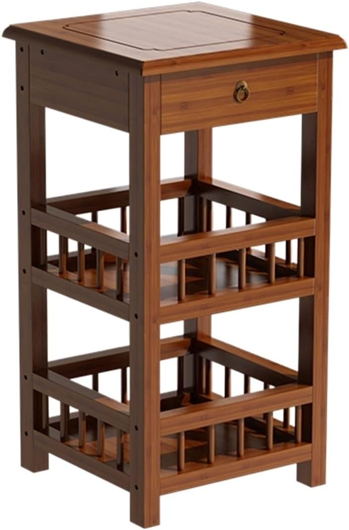 Bonsai Pedestal Vase Pedestal Stands Plant Bonsai Plant Pot Stand Plant Display Storage Box Shelf Multi-layer Living Room Table for Indoor Living Room Decoration Planter Stand Plant Holder ( Color : B