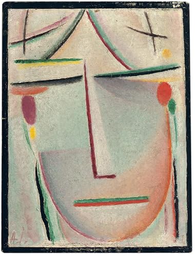 Lienzo abstracto de Jawlensky 60x90cm para dar un toque artístico y moderno al dormitorio principal