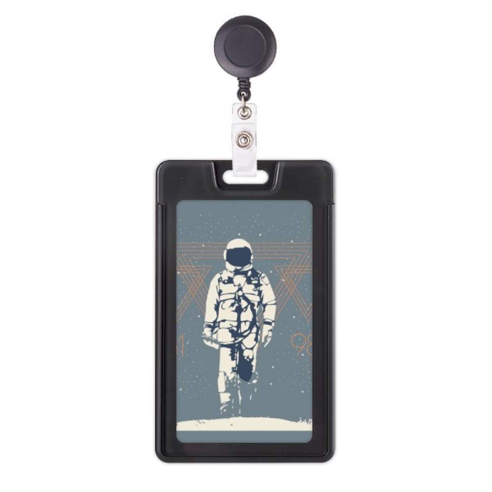 Porte-badge rétractable Universe astronaute alien enrouleur