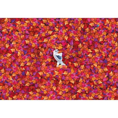 Puzzle de 1000 piezas Impossible Frozen con póster guía y encaje óptimo