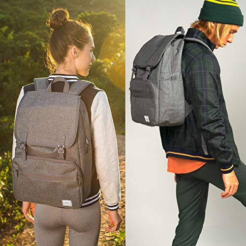 ULAK Casual Leggero Collegio Zaino Adatto da 15