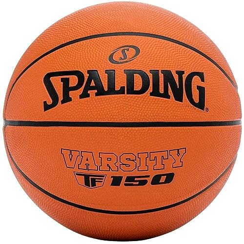 Spalding Varsity Fiba Tf-150 Basketball Ball 5, Orange, Size 7