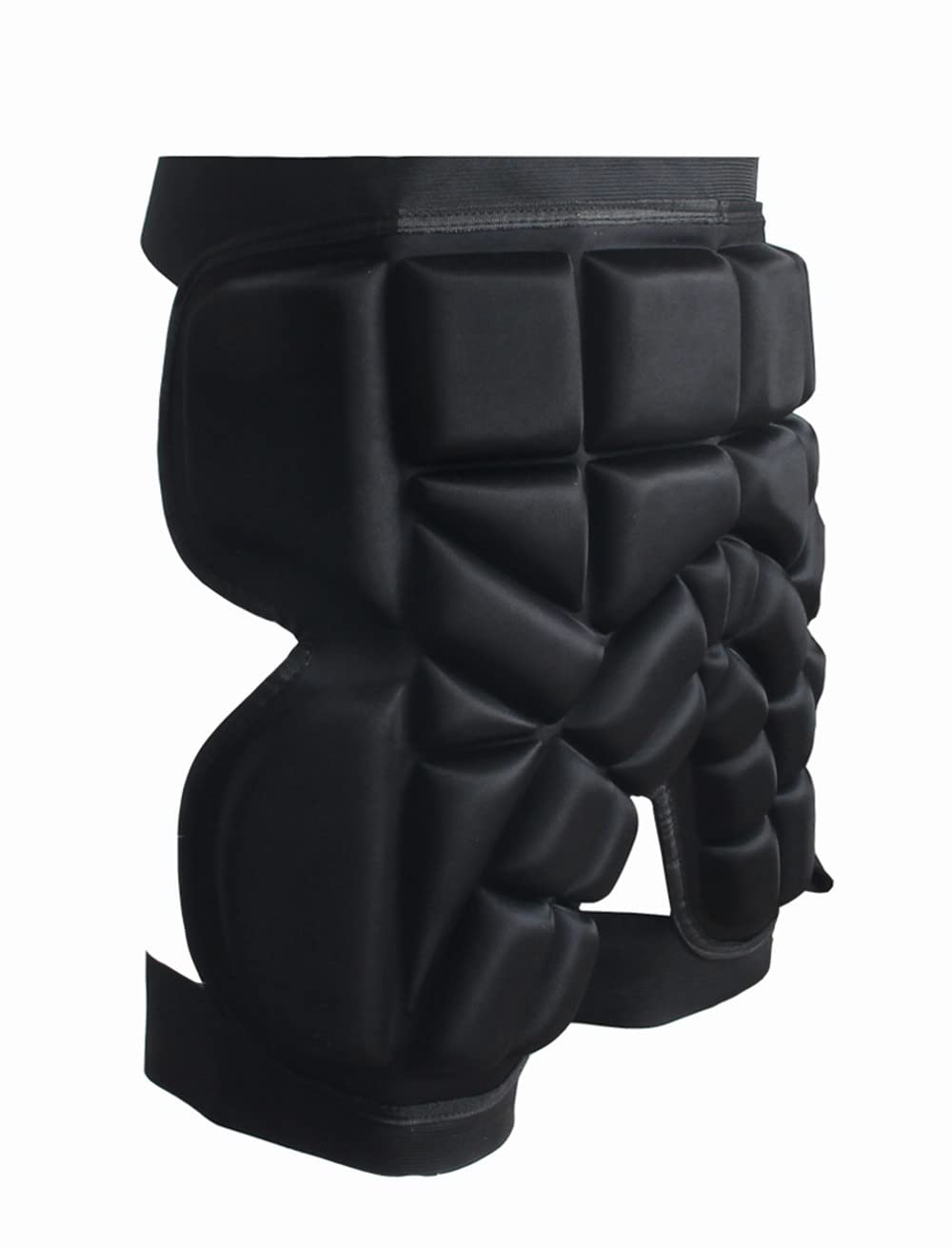 Teen Protective Padded Shorts 3D Hip Butt Pad Ski EVA Padded Short Pants Shock-Resistant Tailbone Protection Gear Impact Pad Roller Compression Shorts Thigh Protector for Snowboard Skating Cycling