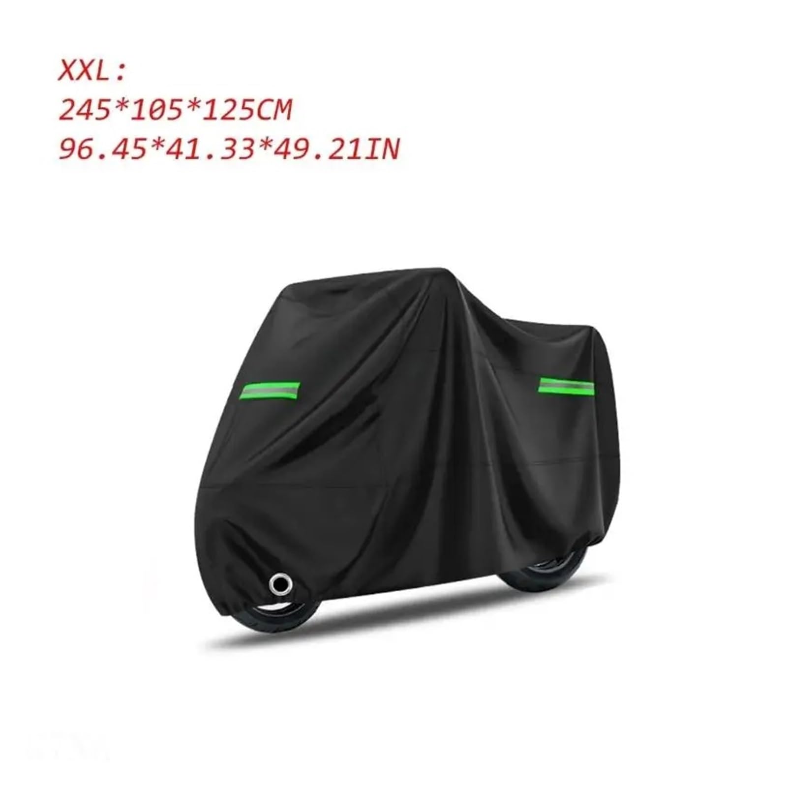 Funda para Motos para La Mayoría Los Modelos Motocicletas 1 Funda Universal para Bicicleta Resistente Intemperie Protección Ligero Y Plegable(1)