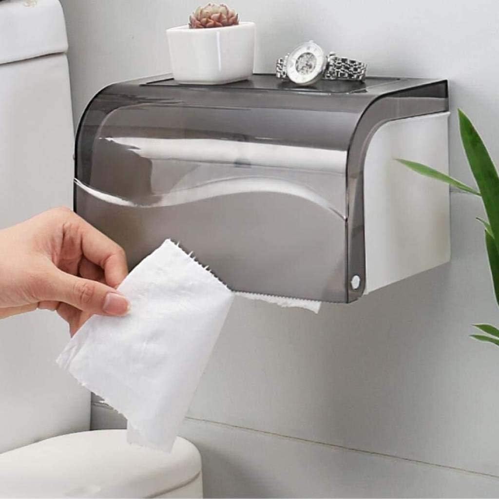 Toilet Tissue Box Paper Rack Bathroom Roll Tray Waterproof Towel Holder