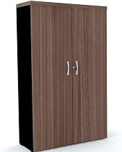 Armário para Escritório 2 Portas PE40 Pandin Móveis Walnut