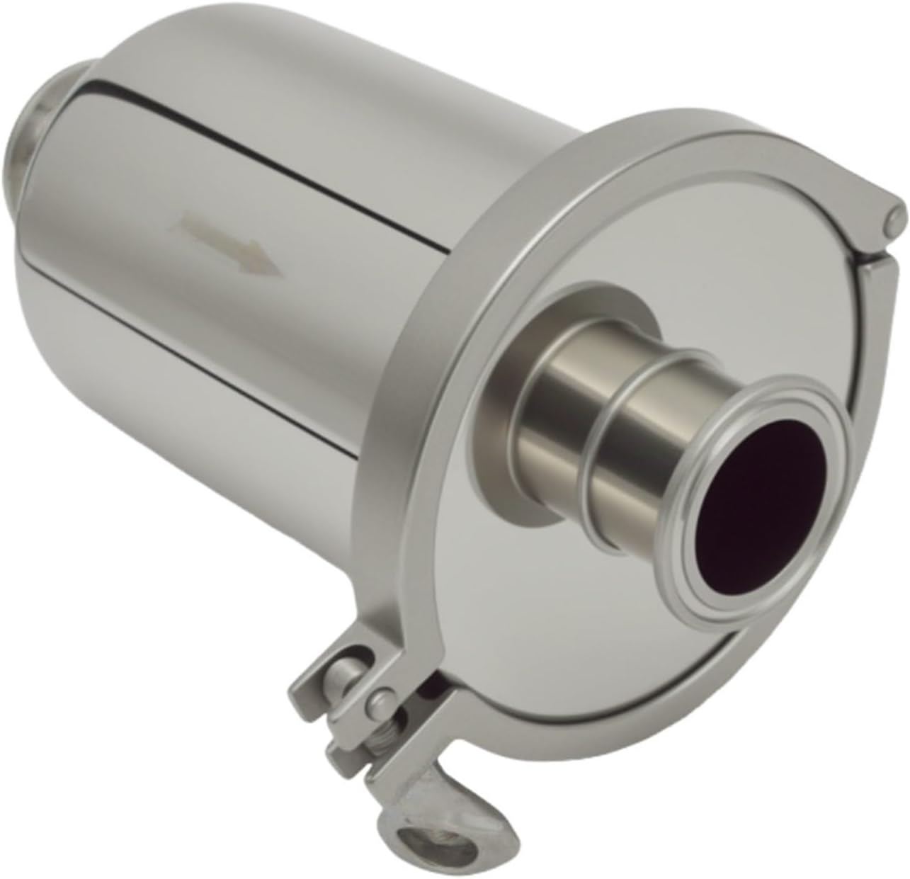 1Pcs 1.5" 2" SS304 Tri-Clamp Filter Inline Straight Strainer 30 Mesh Stainless Steel Screen(2Tri Clamp,200 mesh)