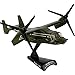 Daron Worldwide Trading Postage Stamp Presidential Mv-22 Osprey 1/150 Hmx- Airplane Model