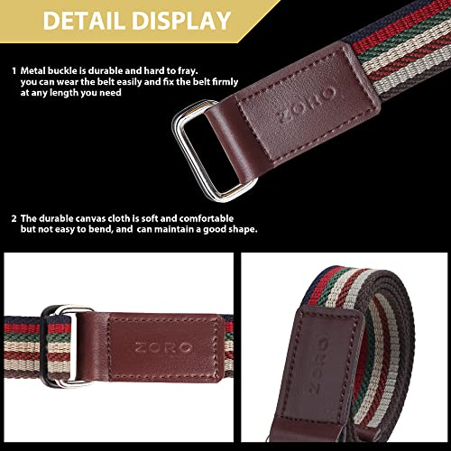Image of ZORO Cotton Woven Fabric Belt for Men | CB-404
